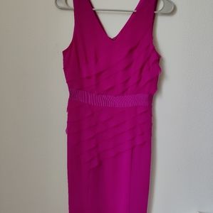 Banana Republic Sleath Dress with ruffles